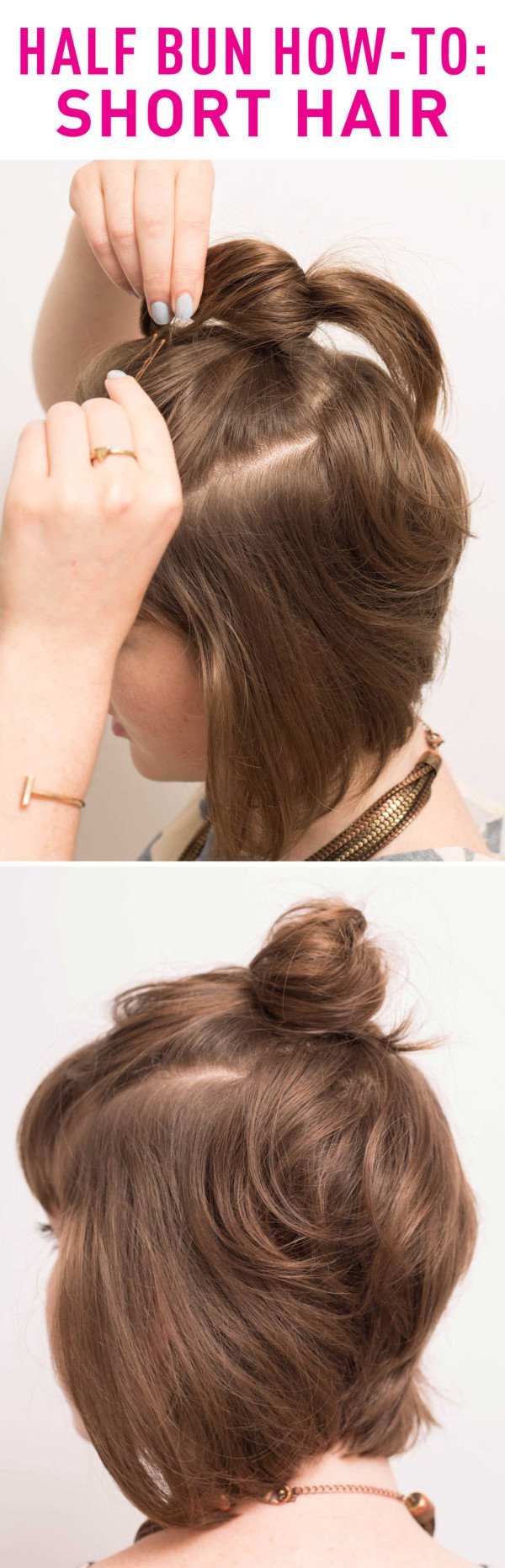 Style Your Look With Half Bun Hairstyle