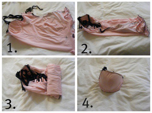 Optimal packing method for bras?