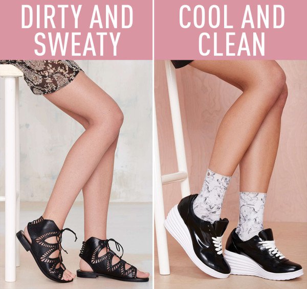 Prevent Sweat Fashion Disaster