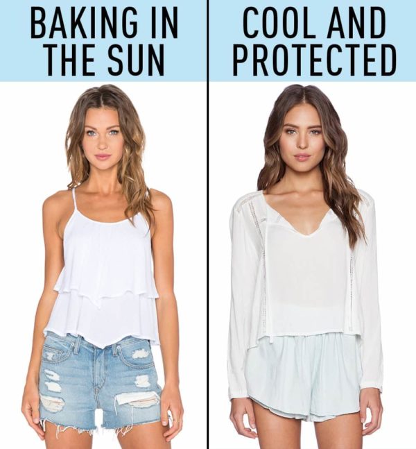 Prevent Sweat Fashion Disaster