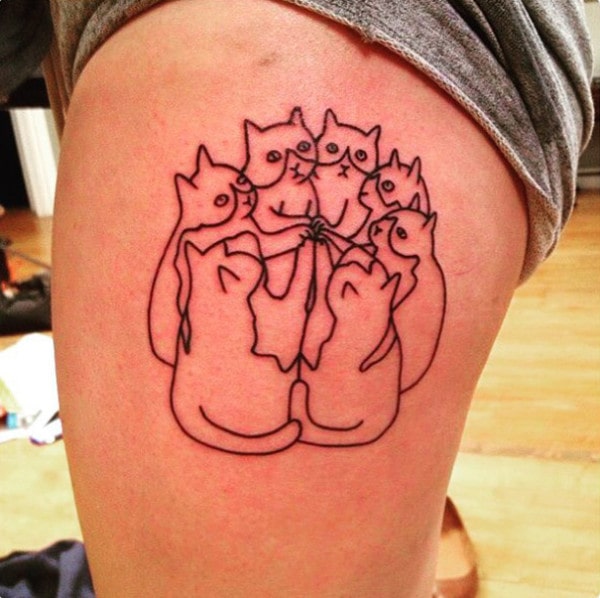 10 Adorable Cat Tattoos Every Cat Lover Will Want To Have