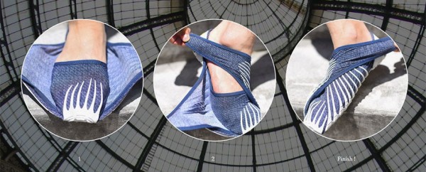 Amazing: These Japanese Inspired Shoes Literally Wrap Around Your Feet