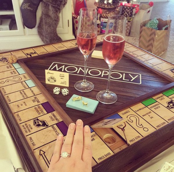 This Guy Created Amazing Custom Made Monopoly and Proposed His Girlfriend