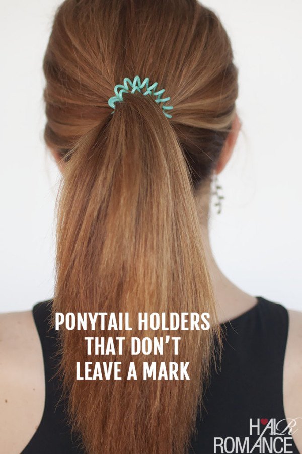 The Most Useful Trick That Every GIrls Will Love: How To Avoid The Ponytail Dent