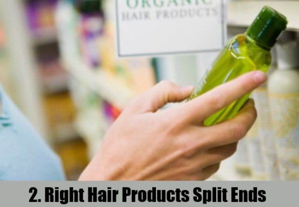 Get Rid Of Split Ends Naturally