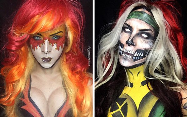 Creative Makeup Artist Turns Himself Into Superheroes Using Just Makeup