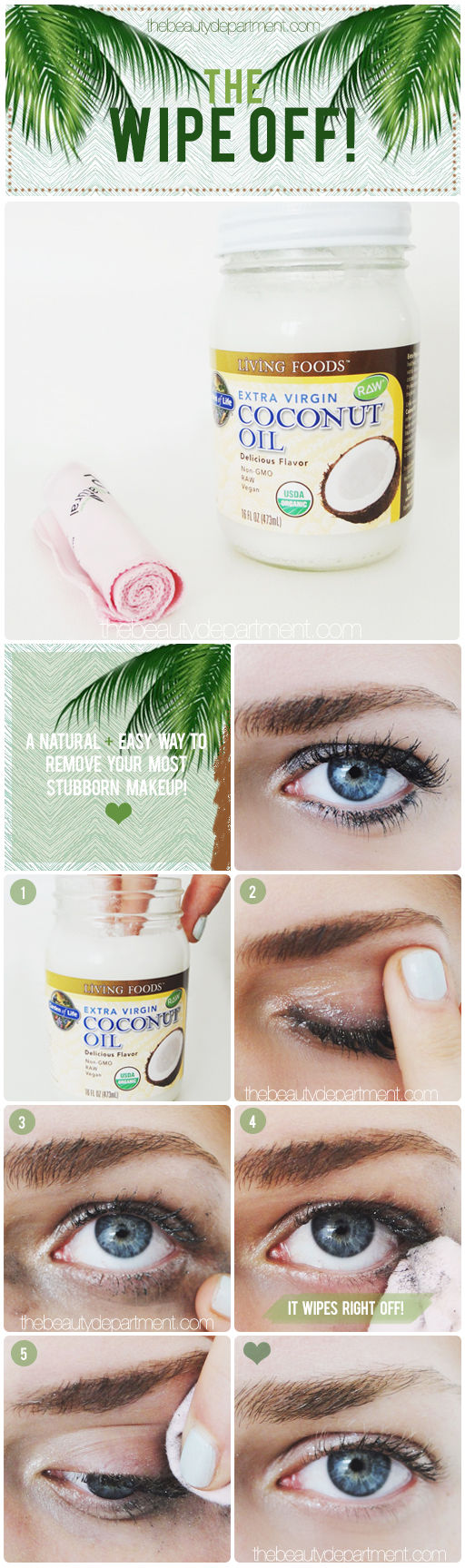 8 Beauty Uses Of Coconut Oil