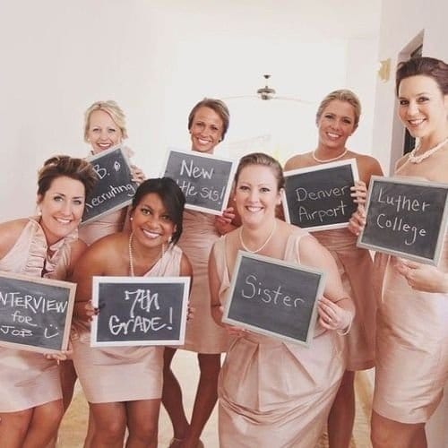 13 Ingeniously Fun Wedding Photo Ideas