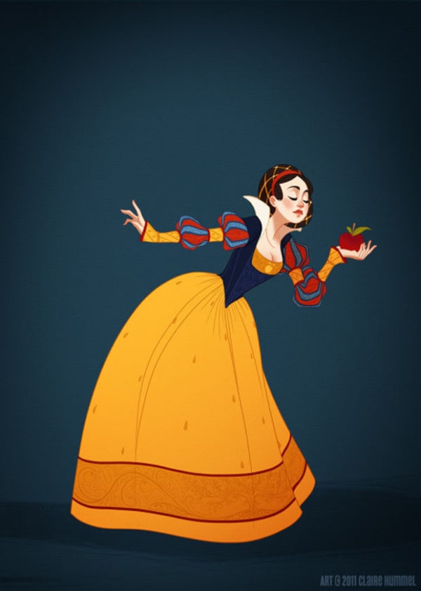 Interesting: If Disney Princess Dresses Were Historically Accurate