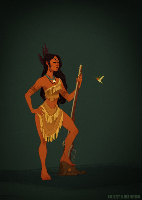 Interesting: If Disney Princess Dresses Were Historically Accurate