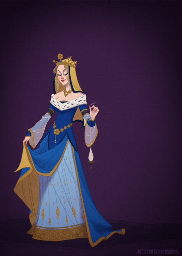 Interesting: If Disney Princess Dresses Were Historically Accurate