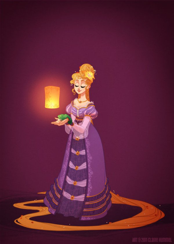 Interesting: If Disney Princess Dresses Were Historically Accurate