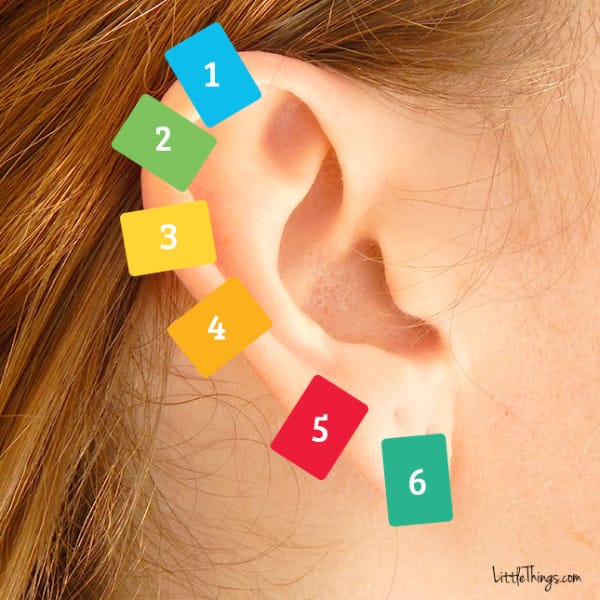 She puts A Clothespin On Her Ear. The Reason? Im Totally Trying This