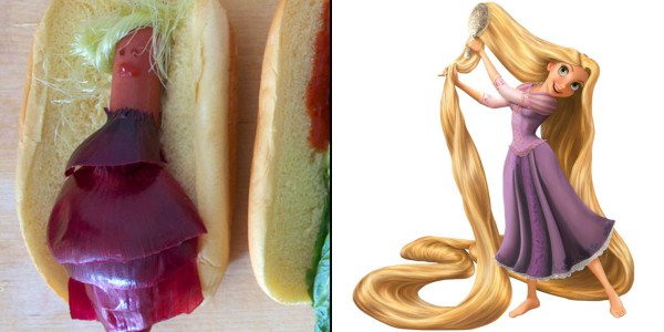 Here’s What Disney Princesses Looks Like If they Were Reimagined As Hot Dogs 