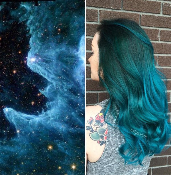 An Incredibly New Hair Color Trend   Galaxy Hair, You Are Going To Obsess Over