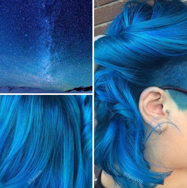 An Incredibly New Hair Color Trend   Galaxy Hair, You Are Going To Obsess Over