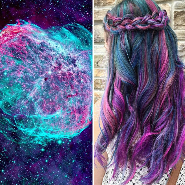 An Incredibly New Hair Color Trend   Galaxy Hair, You Are Going To Obsess Over