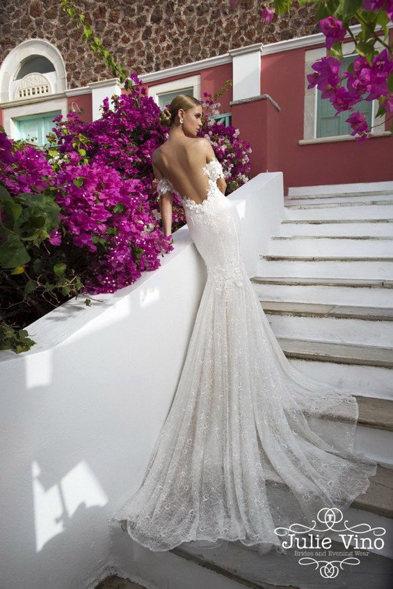 Santorini Collection: Wedding Dresses For Sensual Brides By Julie Vino