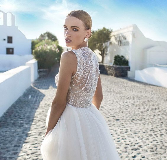 Santorini Collection: Wedding Dresses For Sensual Brides By Julie Vino