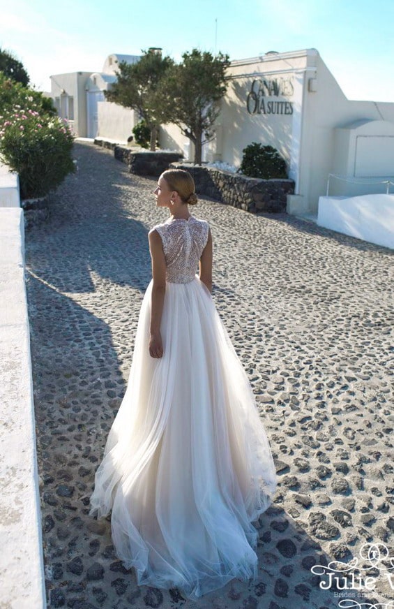 Santorini Collection: Wedding Dresses For Sensual Brides By Julie Vino