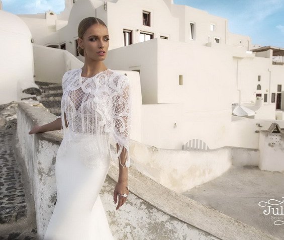 Santorini Collection: Wedding Dresses For Sensual Brides By Julie Vino