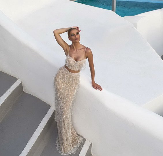 Santorini Collection: Wedding Dresses For Sensual Brides By Julie Vino