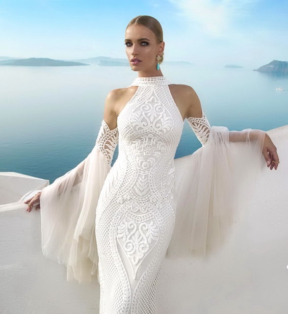 Santorini Collection: Wedding Dresses For Sensual Brides By Julie Vino