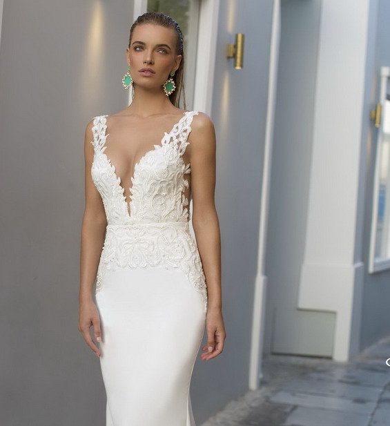 Santorini Collection: Wedding Dresses For Sensual Brides By Julie Vino