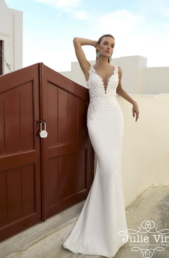 Santorini Collection: Wedding Dresses For Sensual Brides By Julie Vino