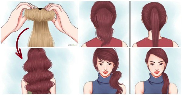 10 Simple Ideas How To Make 2 Minutes Hairstyle For School