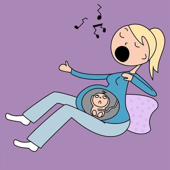 These Mom Made Hilarious Illustration On Her Everyday Pregnancy Problems