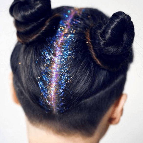 Everyone Is Going Crazy for Glitter Roots   Stunning New Hair Trend Blowing Up On The Social Networks