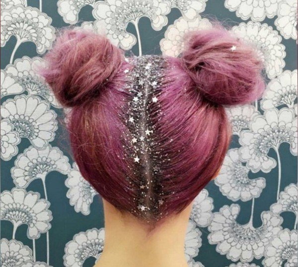 Everyone Is Going Crazy for Glitter Roots   Stunning New Hair Trend Blowing Up On The Social Networks
