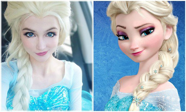 25 Year Old Woman Has Spent $14,000 To Look Like Disney Princesses