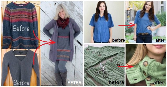 10 Super Smart Ways To Refashion Your Clothes - ALL FOR FASHION DESIGN