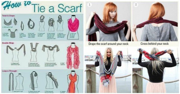9 Brilliant And Stylish Way To Wear A Scarf These Season
