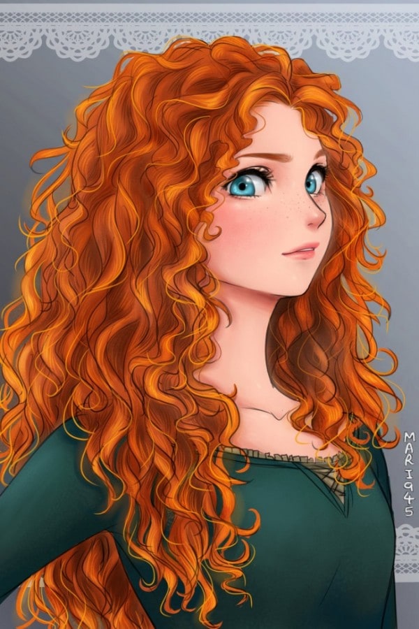 See What Disney Princesses Would Look Like If They Were Anime Characters