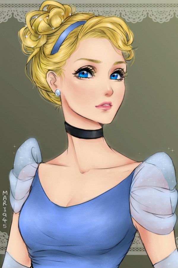 See What Disney Princesses Would Look Like If They Were Anime