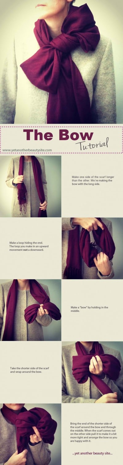 9 Brilliant And Stylish Way To Wear A Scarf These Season