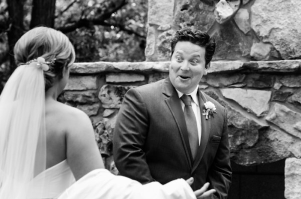 The Emotional Moment When A Man Sees His Bride To Be For The First Time