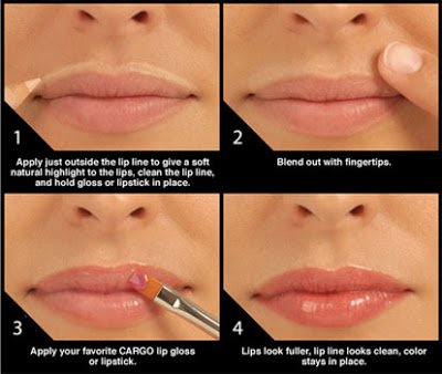 Women apply older liner to lip how pictures for