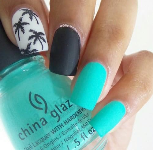 15 Super Cool Tropical Nail Art Designs For Summer