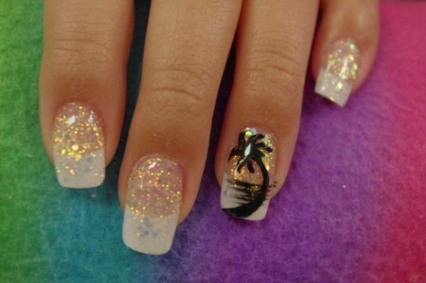 15 Super Cool Tropical Nail Art Designs For Summer