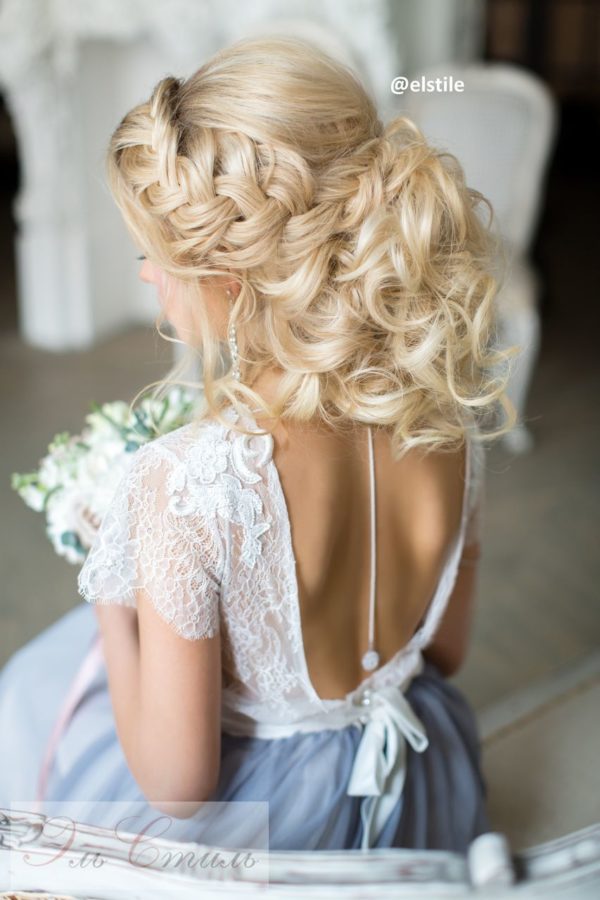 19 Sweet Fascinating and Graceful Ideas for Bridal Hairstyles - ALL FOR