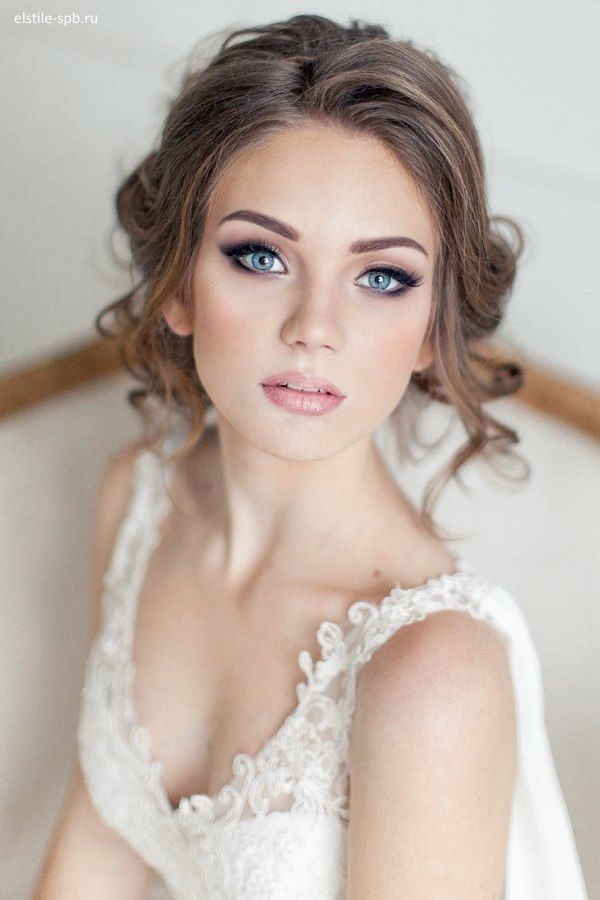 19 Sweet Fascinating and Graceful Ideas for Bridal Hairstyles