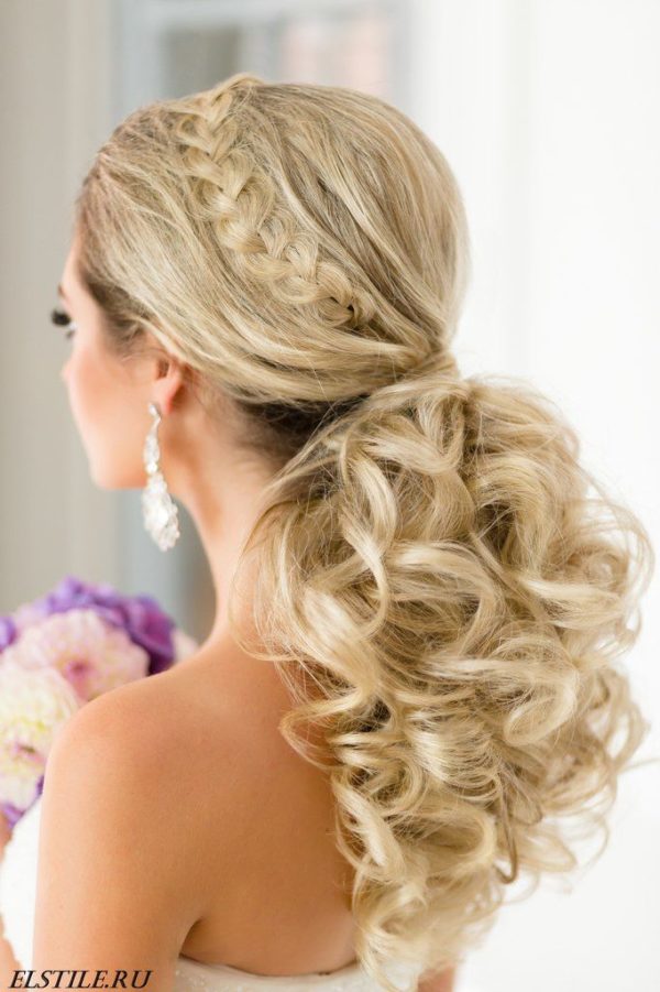 19 Sweet Fascinating and Graceful Ideas for Bridal Hairstyles