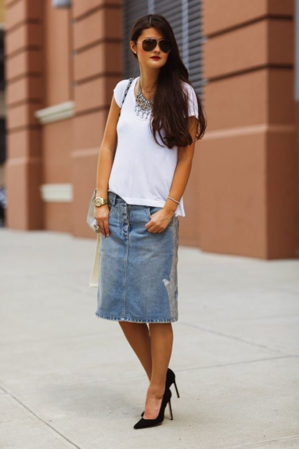 15 APPEALING DENIM DREAM SKIRTS FOR SUMMER 2016