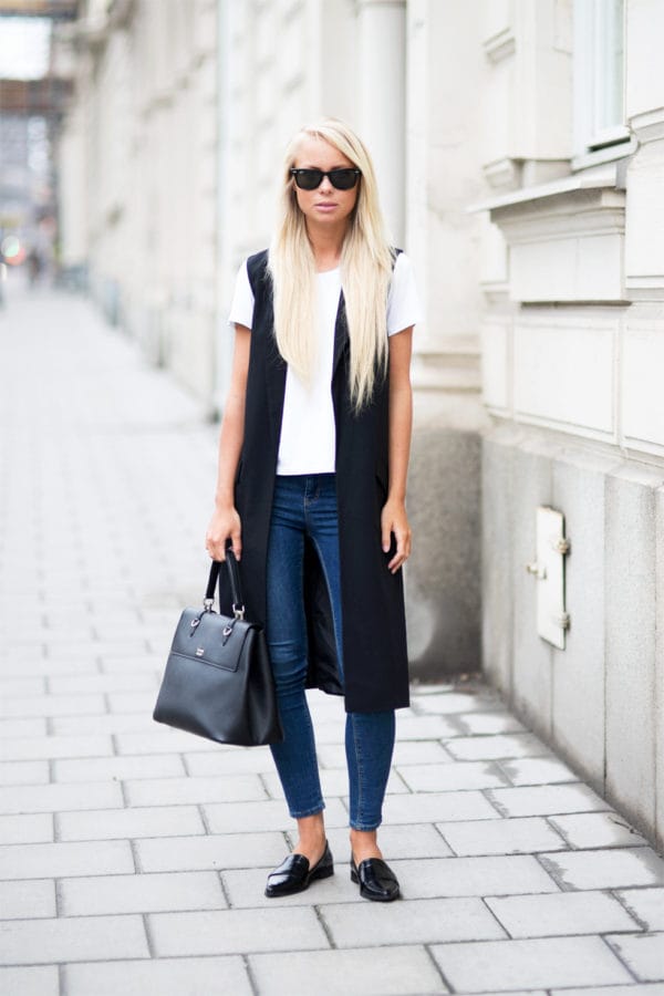 Perfect Time For Long Vest Look. 20 Outfits That Will Turn You Into a Super Chic This Season.