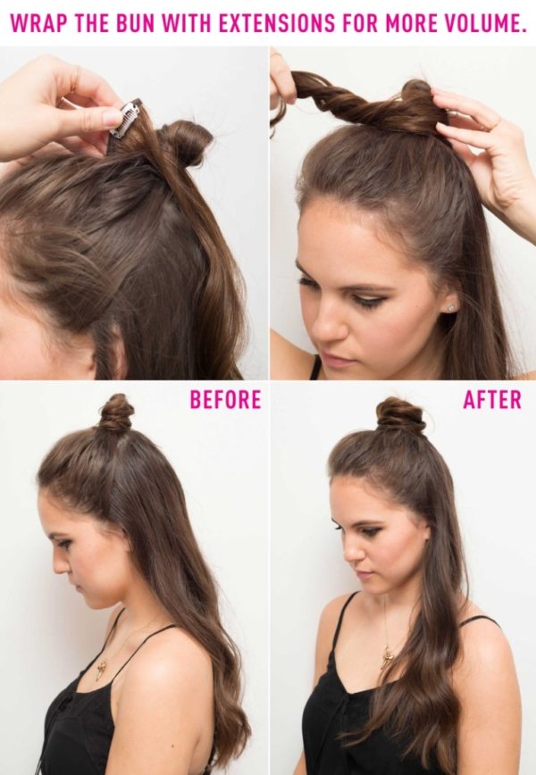 No Needed Sock For a Perfect Hair Bun. 16 Ways To Try Now