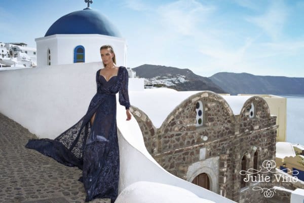 Exclusive and Refined Evening Dresses From Santorini Collection By Julie Vino